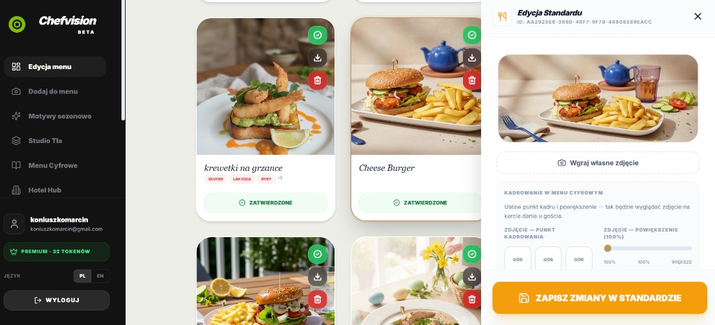 Tworzysz cyfrowe menu lub zlecasz to nam